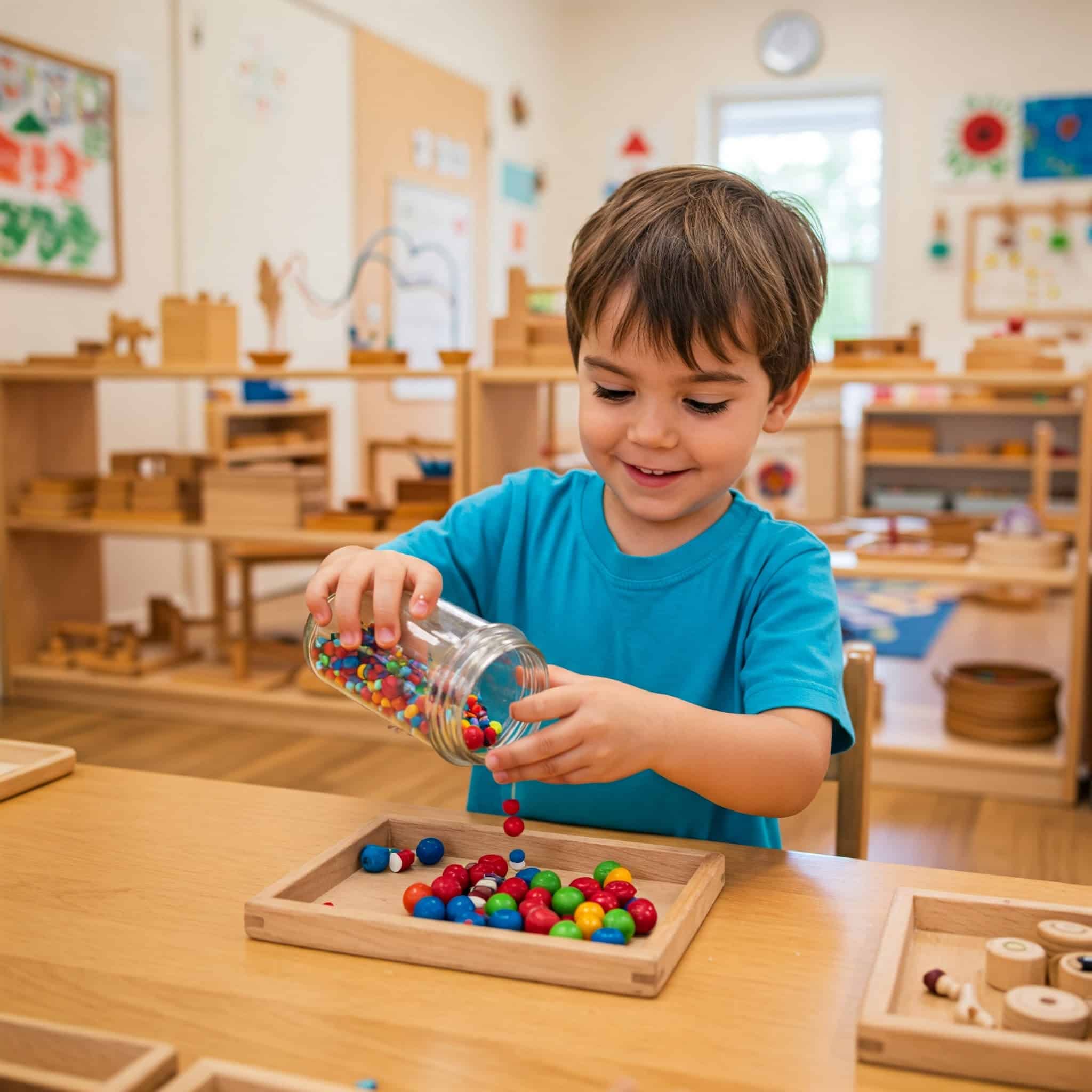 Montessori sensorial materials